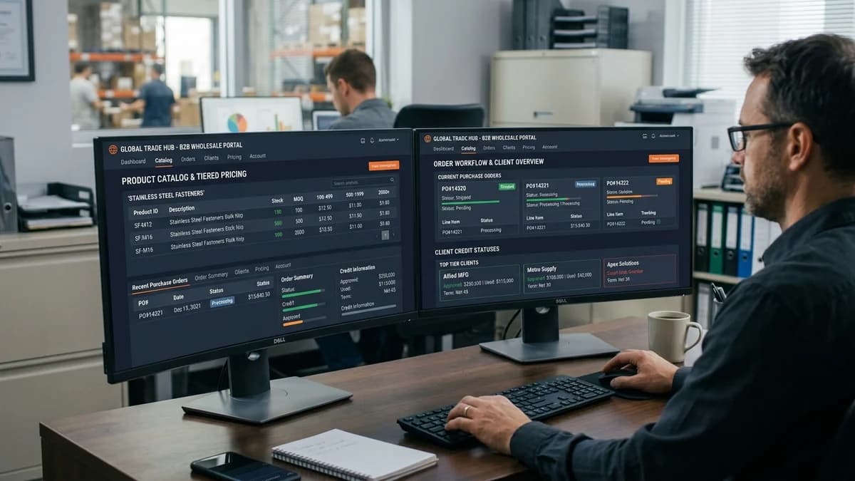 B2B Wholesale Ecommerce Platforms: Bulk Invoicing, Tiered Pricing, and Credit Terms