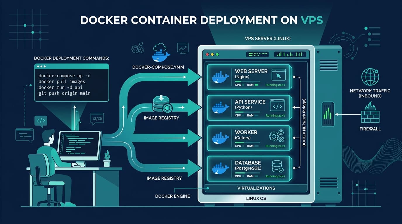 Docker Compose Deployment for Multi-Service Business Applications