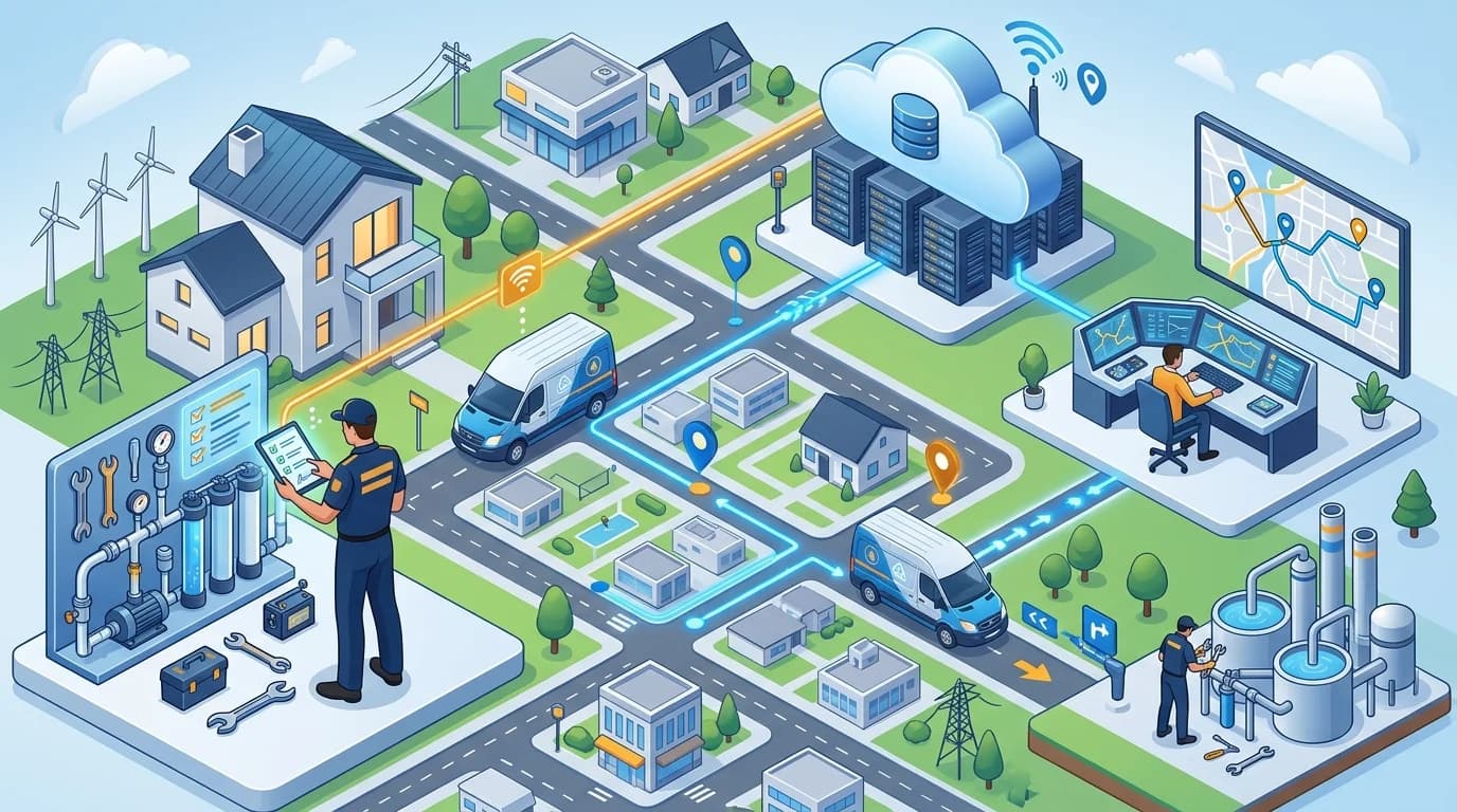 Scaling Field Service Fleets: The Economics of Self-Hosted Dispatch & AMC Software