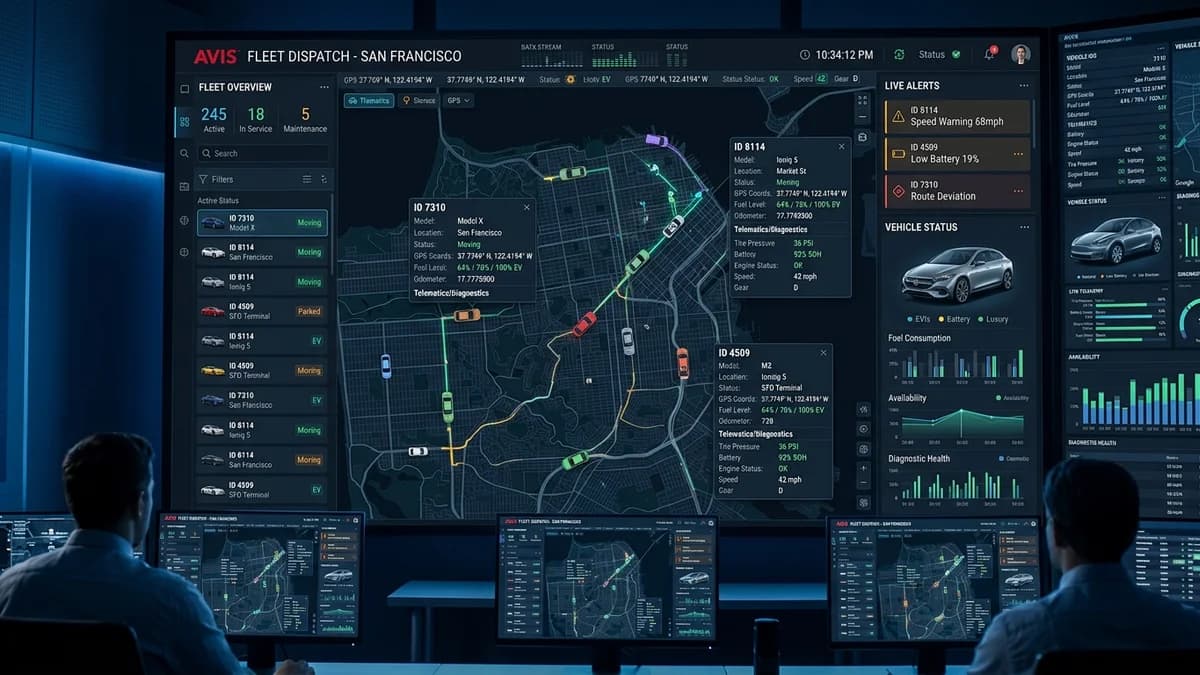 Fleet Vehicle Rental Software: Telematics, Dynamic Pricing, and Booking Architecture