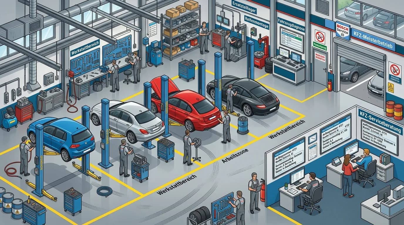Self-Hosted Auto Repair and Garage Management Software for European Workshops