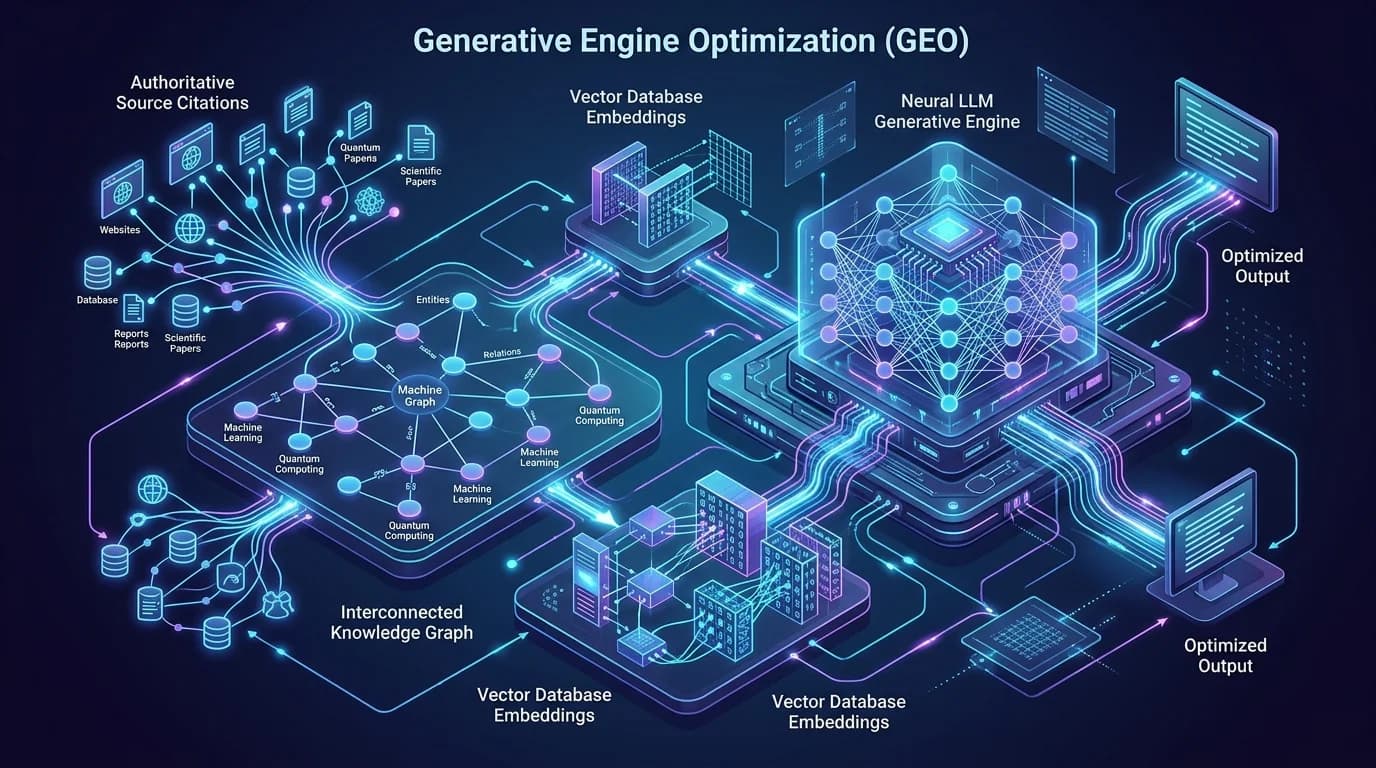 Generative Engine Optimization (GEO): Citations, Entities, and Knowledge Graphs
