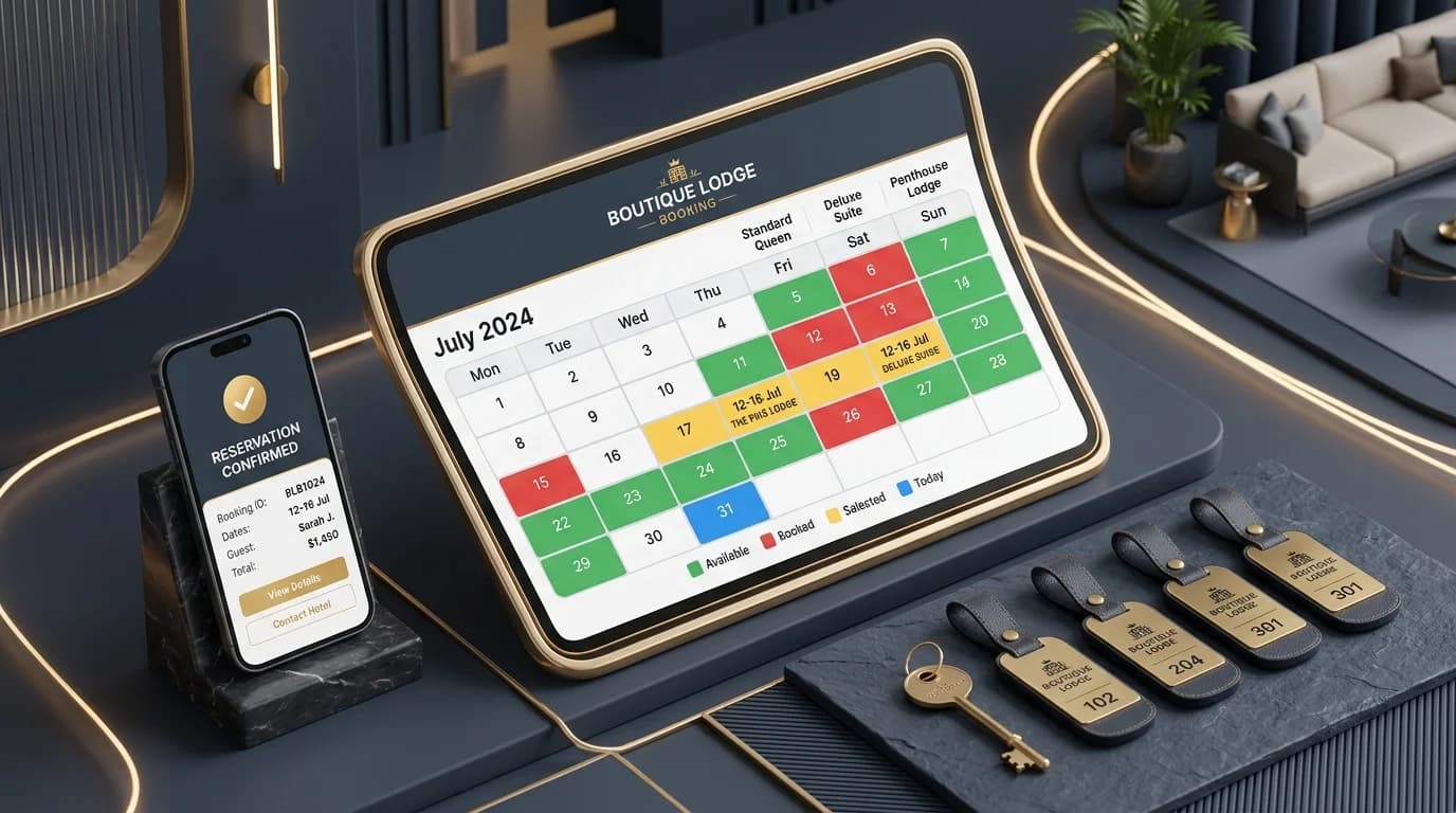 Hotel & Lodge Booking Software: Features Guide for Boutique Hotels and Resorts