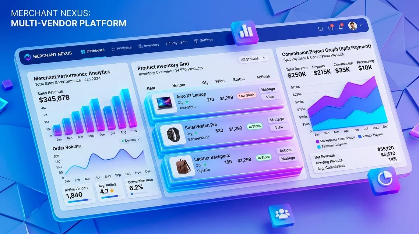 How to Launch a Scalable Multi-Vendor Marketplace with DinoCommerce