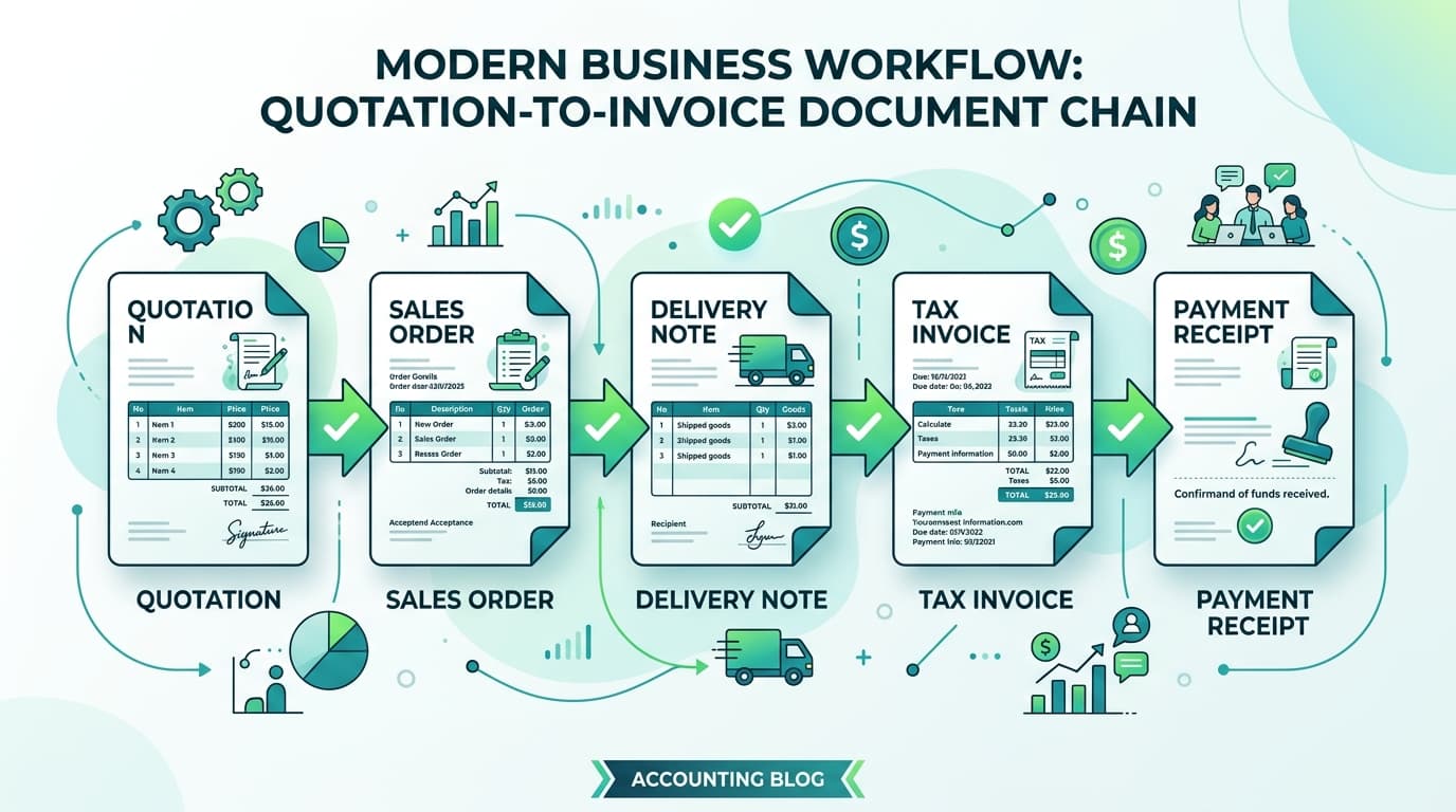 Quotation-to-Invoice Workflow Automation: Eliminate Manual Re-Entry