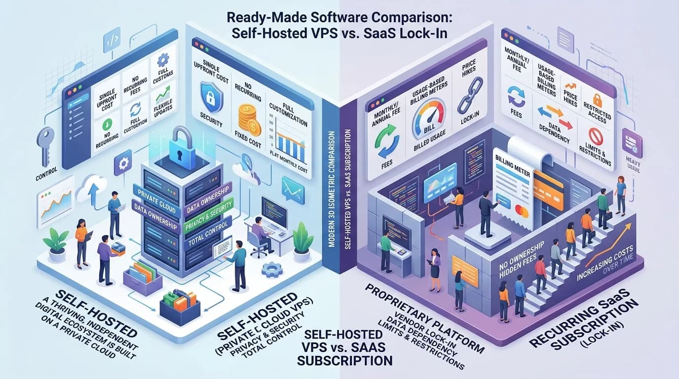 Ready-Made Software vs SaaS Subscriptions: Which Fits Your Business?
