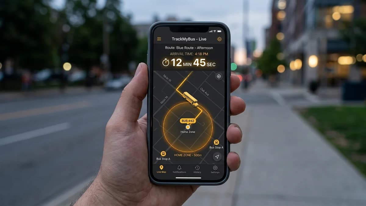 School Bus GPS Tracking and Student Safety: Telematics and Parent Notification Architecture