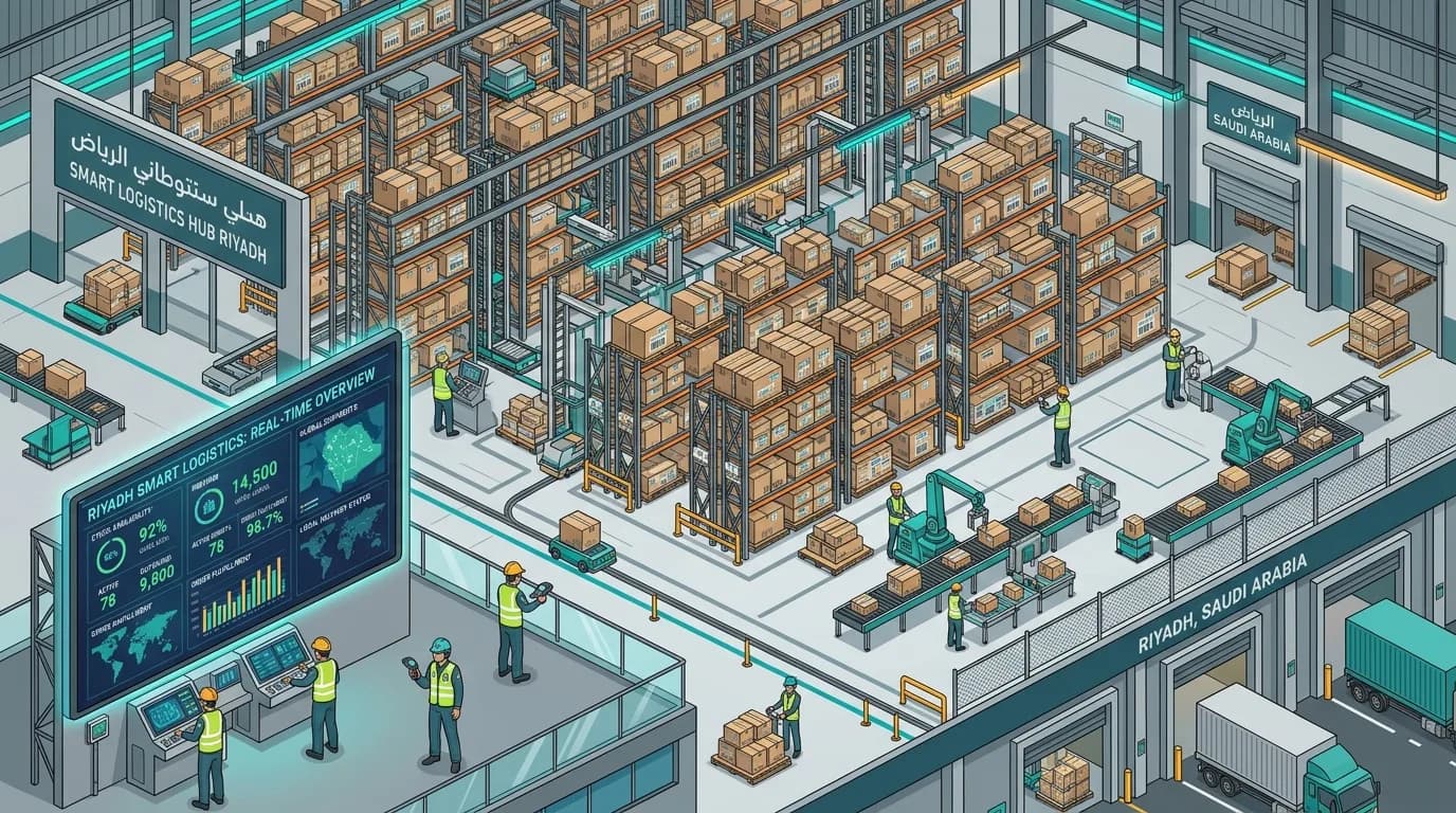 Warehouse Management System (WMS) for Saudi Arabia and Riyadh Distribution Hubs