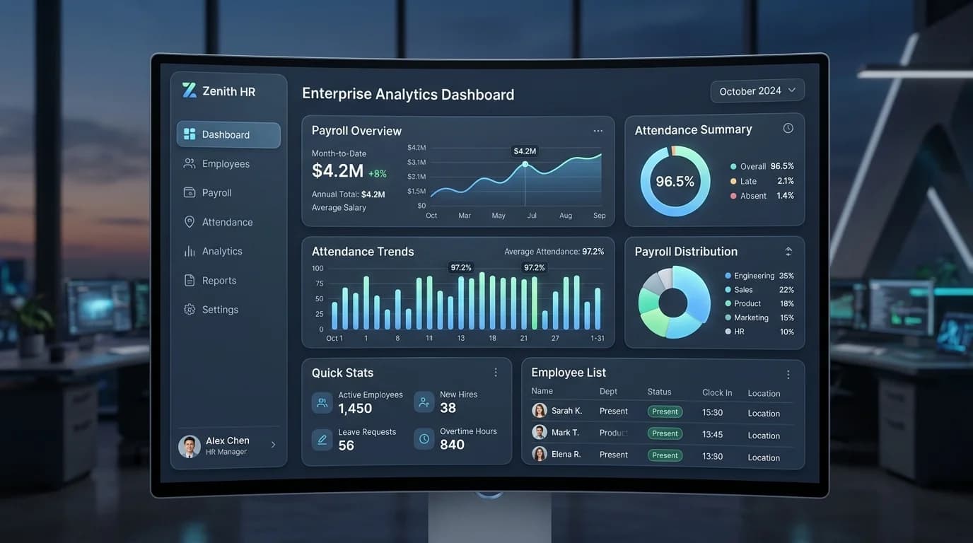White-Label HRMS Software: How Modern Enterprises Manage Payroll, Shifts, and Compliance