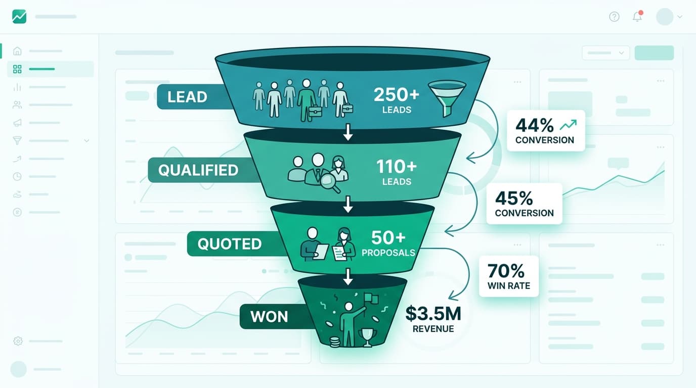 CRM and Sales Pipeline Software for Distribution and Trading Companies