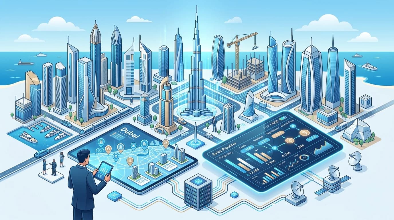 Dubai Real Estate Brokerages: Replacing Per-Agent SaaS with Self-Hosted Property CRM