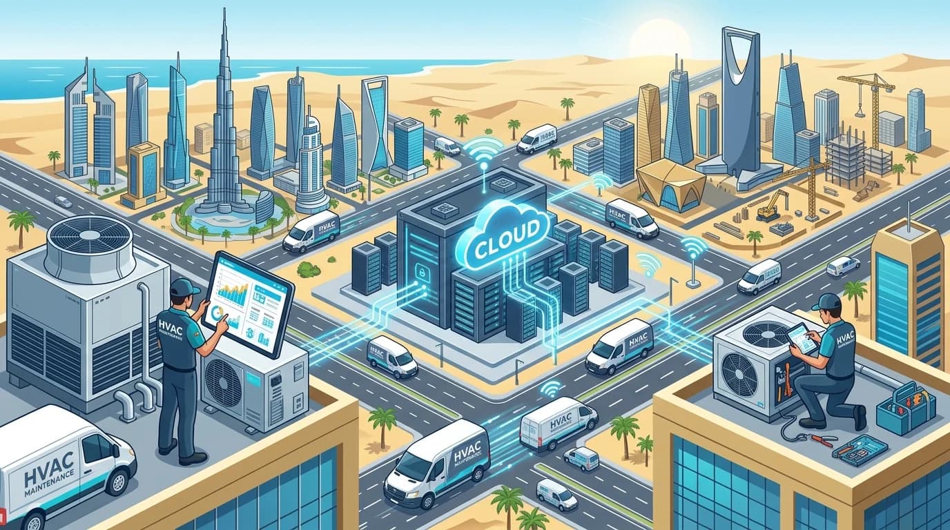 GCC Facilities & HVAC Maintenance: Eliminating Per-Technician Software Fees