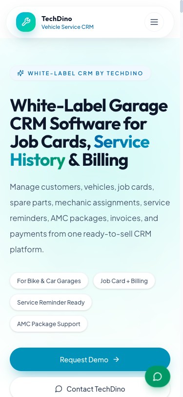 Vehicle Service App mobile screenshot